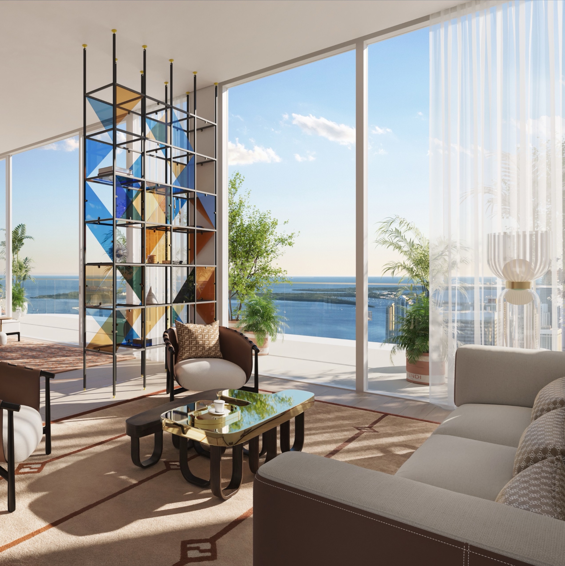 Branded residence living space