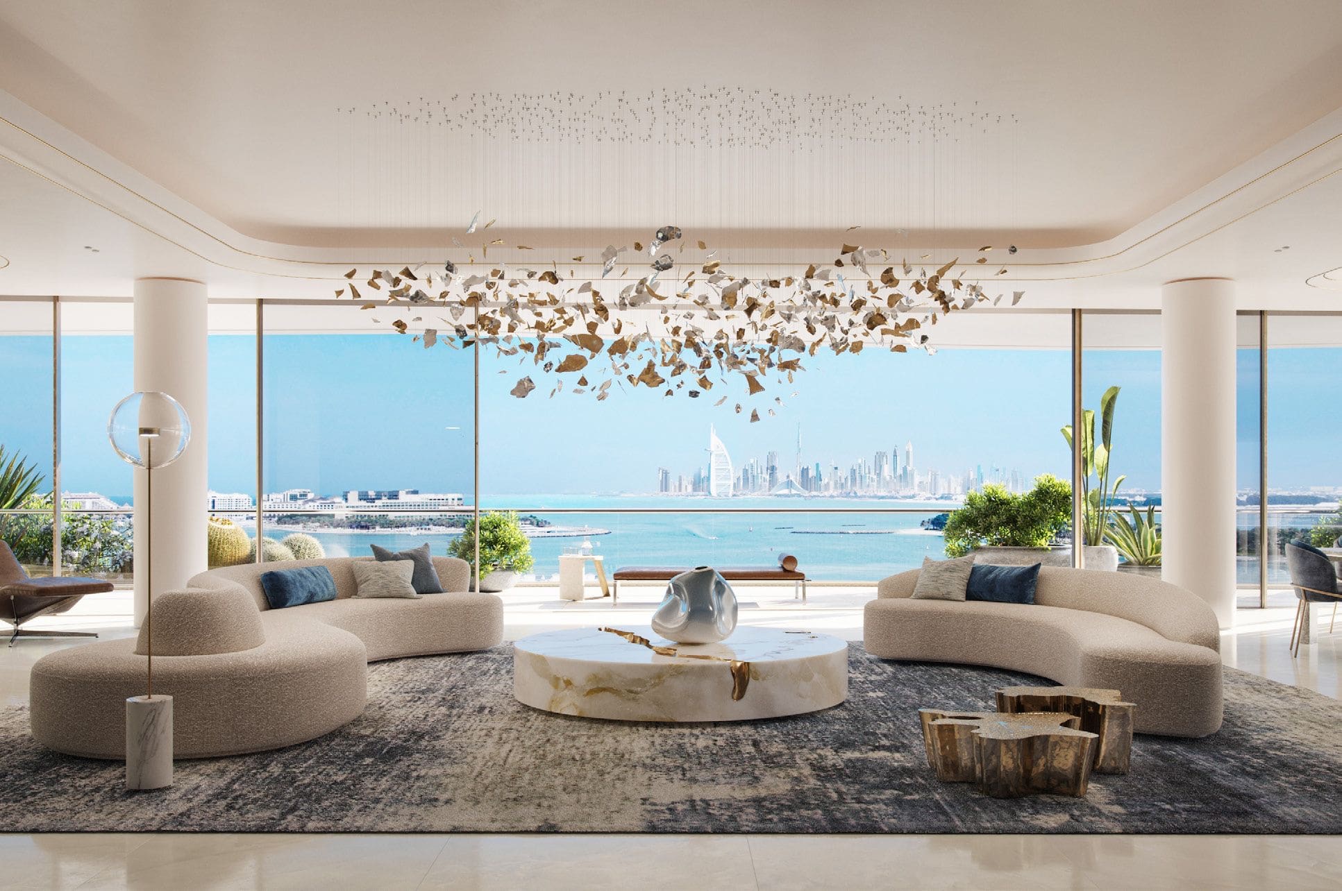 Luxury branded residence interior